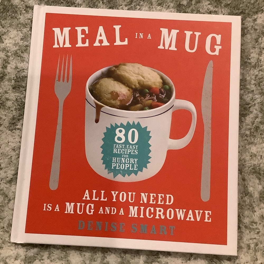 Meal in a Mug Recipie Reference Book Cookbook Coffee Table Book NWT 128 pgs